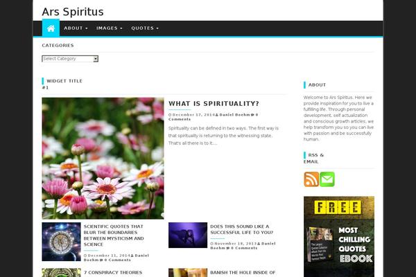 First Mag theme site design template sample