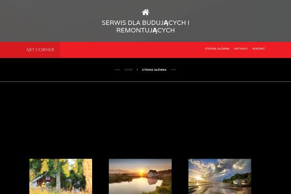 Unik theme site design template sample