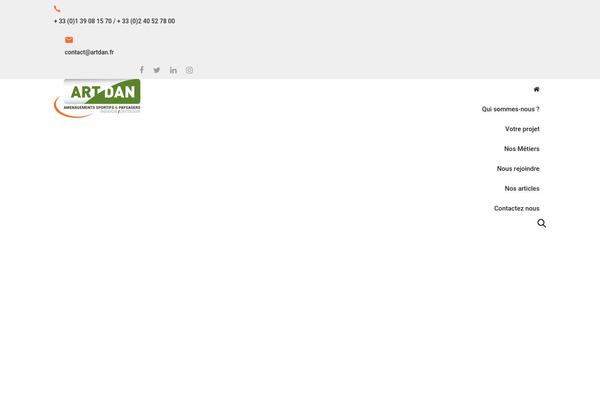 Ave theme site design template sample