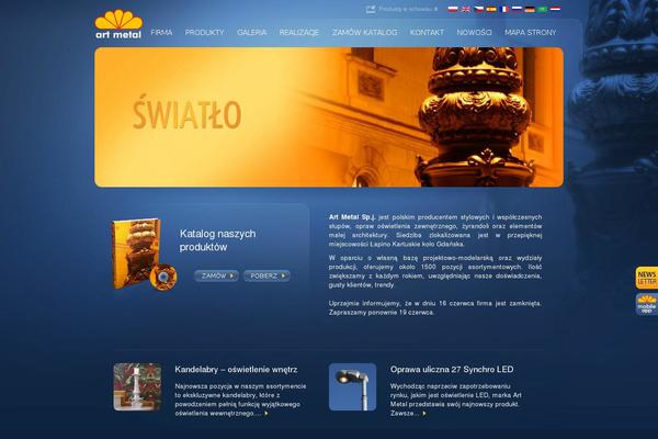 art-metal.pl site used Art-metal-bbrtk