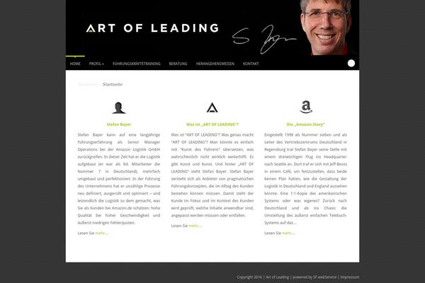 Trim theme site design template sample