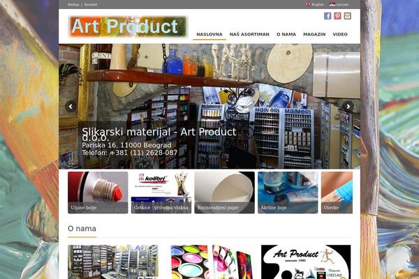 Site using wordpress responsive thumbnail slider plugin