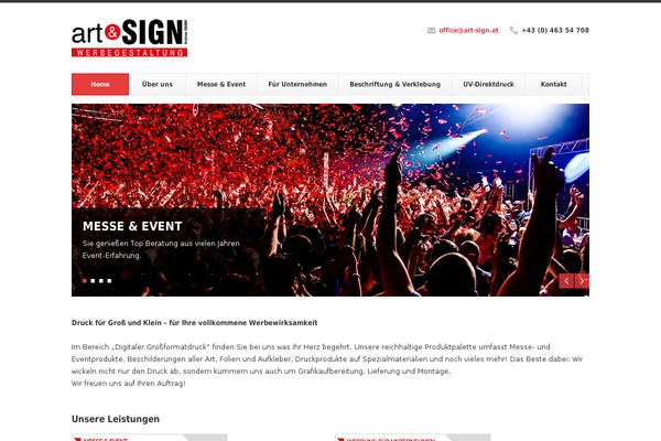 Finesse theme site design template sample