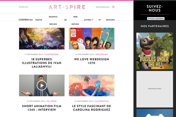 art-spire.com site used Artspirev6
