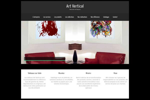 Theron Lite theme site design template sample
