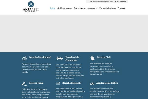 Lawyer theme site design template sample