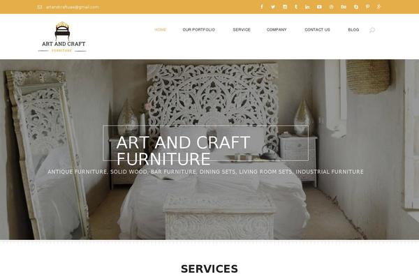 Site using Tz-interiart plugin