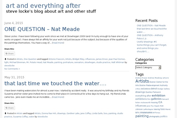 Museum Core theme site design template sample