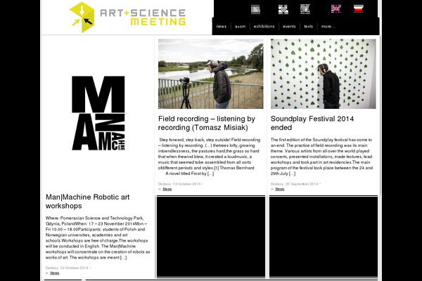 Paragrams theme site design template sample