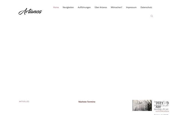 Ostende theme site design template sample
