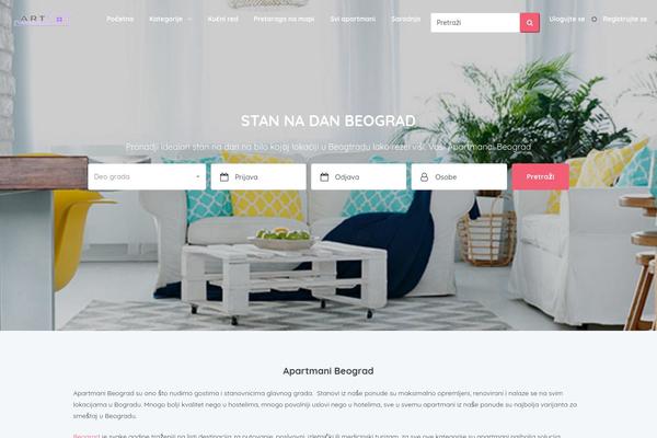 Homey-child theme site design template sample