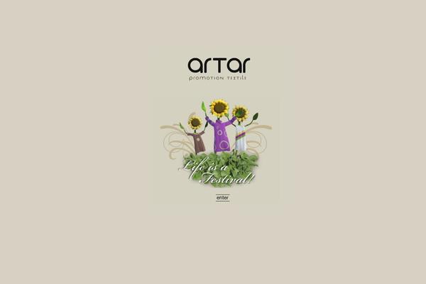 artartekstil.com site used Artar