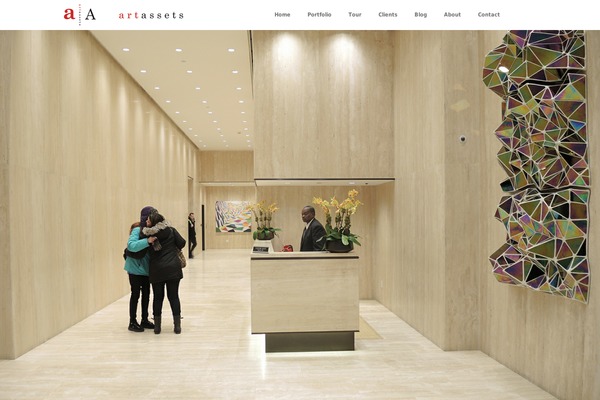 Immersion theme site design template sample