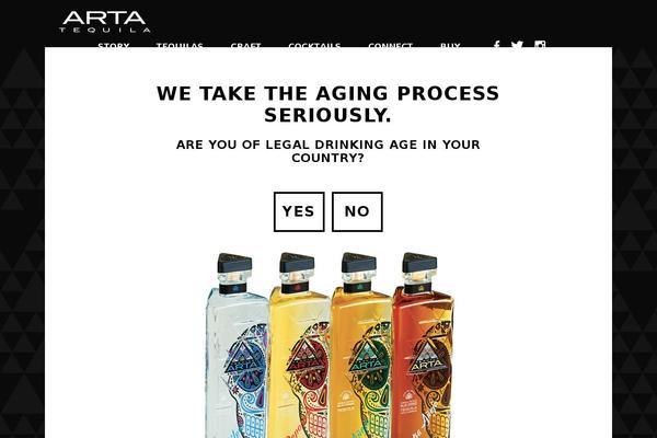 Site using Age-gate plugin