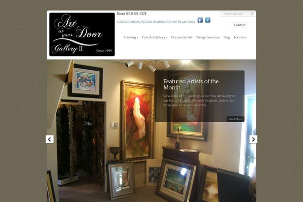 Chameleon theme site design template sample