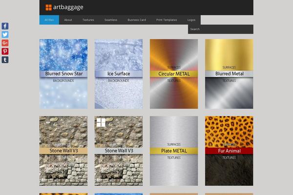 Grid Theme Responsive theme site design template sample