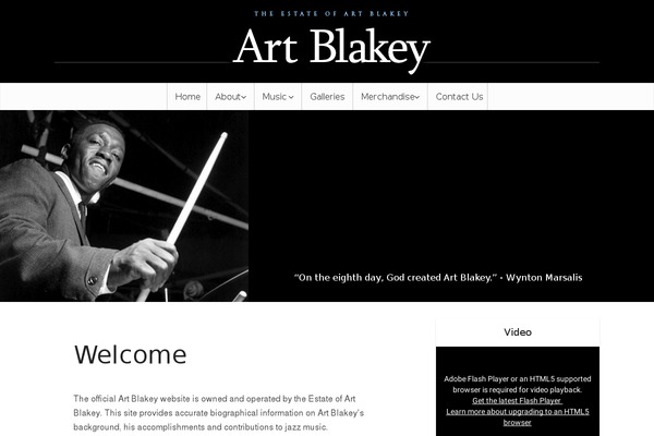 Site using Simple Testimonials plugin
