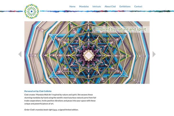 artbycloe.com site used Abctheme