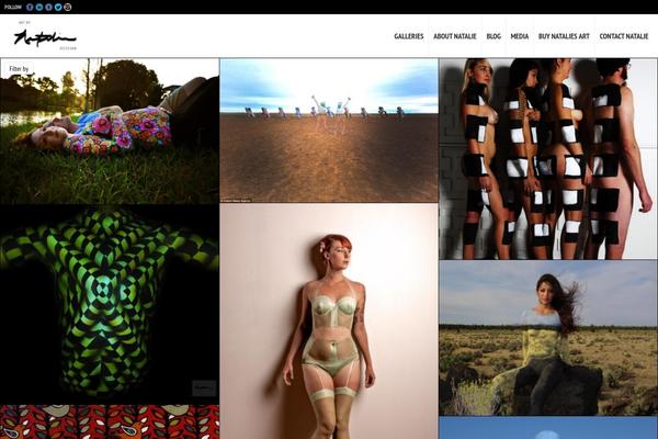 Hypershot theme site design template sample
