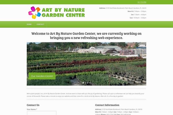 artbynaturegardencenter.com site used Upbusiness