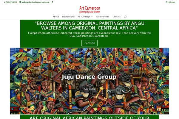 Site using Divi-shop-builder plugin