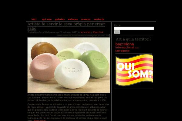 Shades theme site design template sample