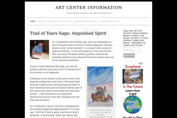 Brunelleschi theme site design template sample