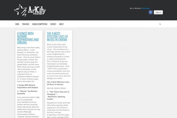Pressgrid theme site design template sample