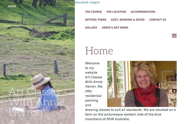 artclasseswithannieherron.com.au site used Annie