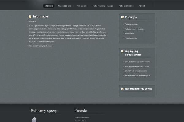Lumin theme site design template sample