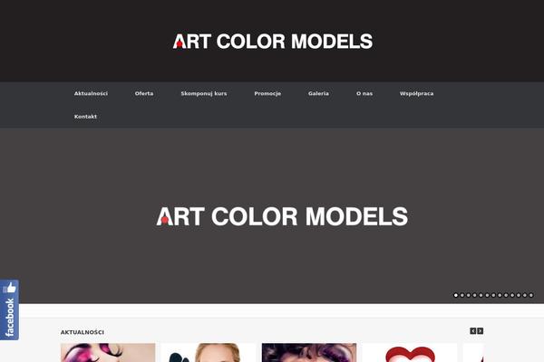 Vantage theme site design template sample