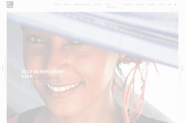 Concept theme site design template sample