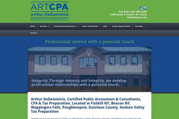 Akita theme site design template sample