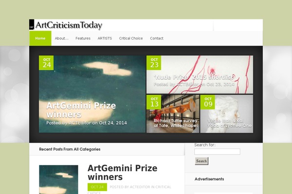 Nexus theme site design template sample