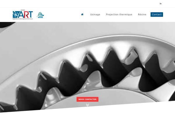 Site using Total-theme-core plugin