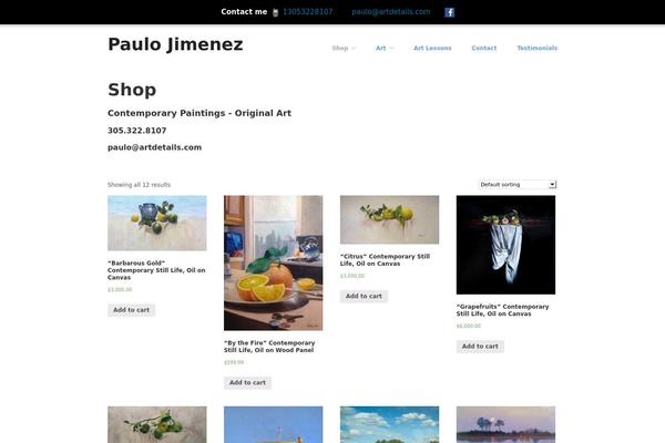 Hatch theme site design template sample