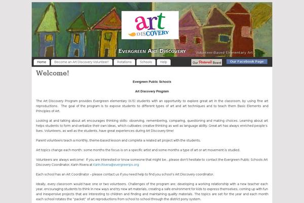 Mantra Child theme site design template sample