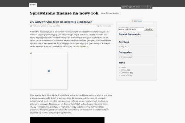 zBench theme site design template sample