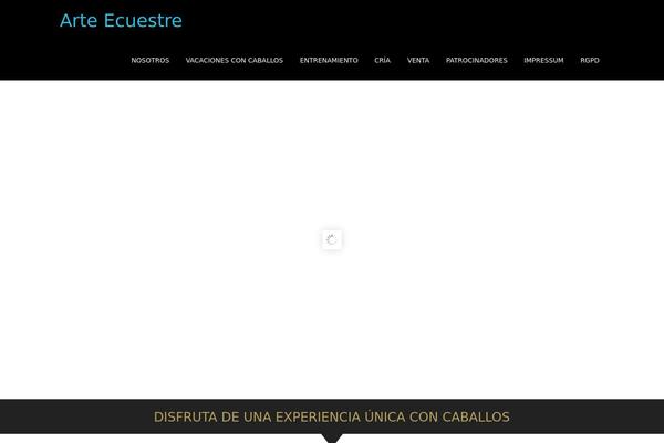 Horseclub theme site design template sample