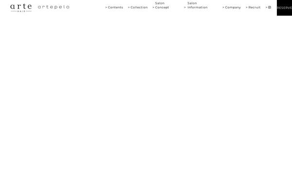 Arte theme site design template sample