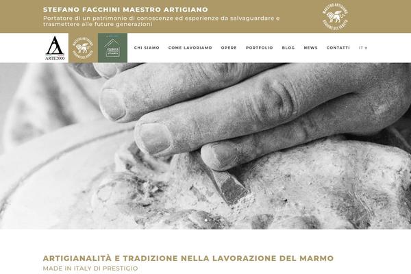 Stockholm Child theme site design template sample