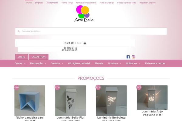 Site using Storefront-designer plugin