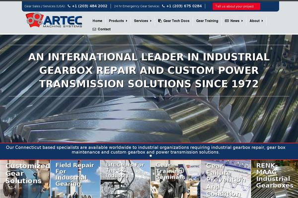 artec-machine.com site used Artecmachinesystems