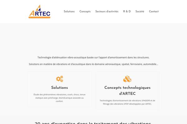 Total theme site design template sample