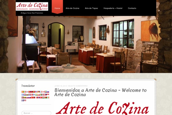 Gdrestaurant theme site design template sample