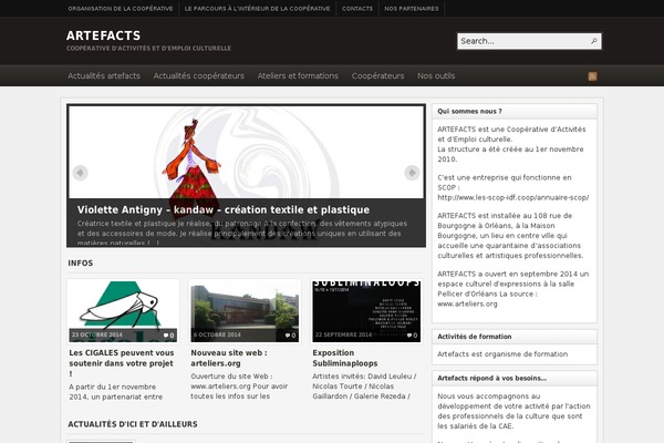 Arras WP theme theme site design template sample