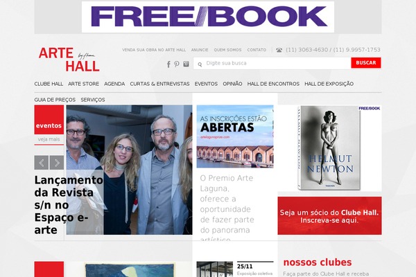 artehall.com.br site used Artehall