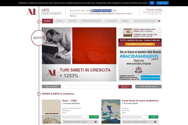 Frontend theme site design template sample
