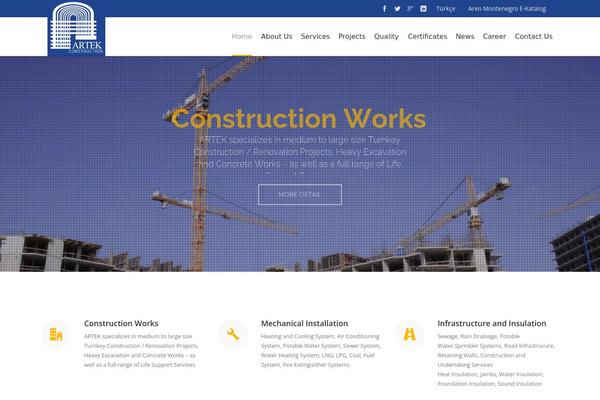 Site using Ninzio-addons plugin