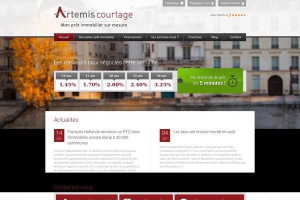 Site using Divi-mega-menu plugin